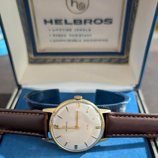 [WTS] Vintage Helbros Manual Wind | Beautiful Cream Dial | …