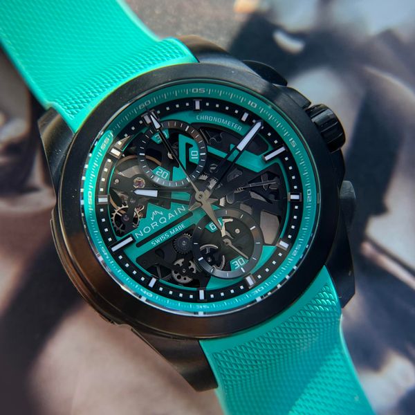 [WTS] Norqain Independence Skeleton Chrono Jade (500 pcs.) …