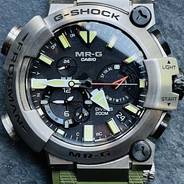 🐸🐸🐸 G-SHOCK MR-G FROGMAN GOLIATH MRG-BF1000RG-3A 🐸🐸🐸