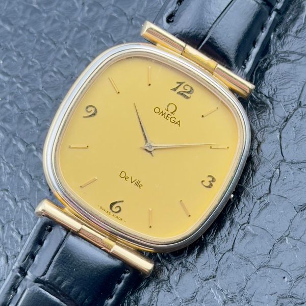 [WTS] Vintage 1980s Omega De Ville Quartz - Square Tank - N…
