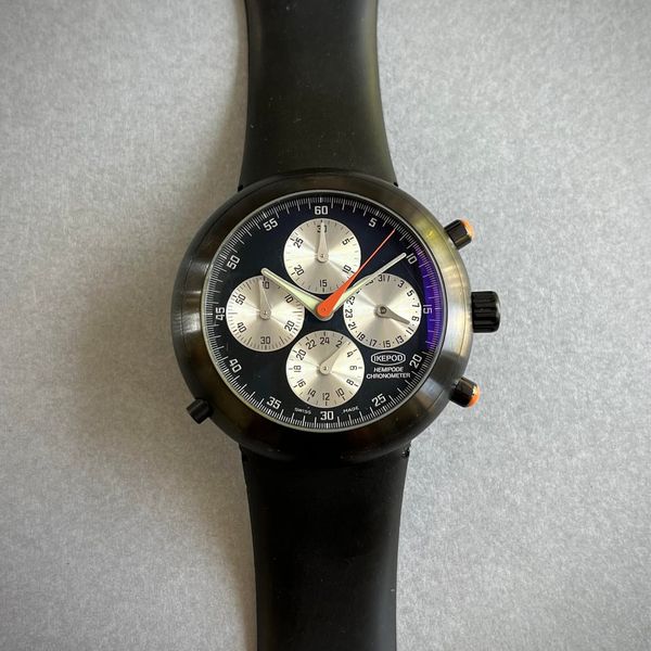 [WTS] Ikepod Hemipode Chronograph GMT - UFO Watch - PVD, Si…