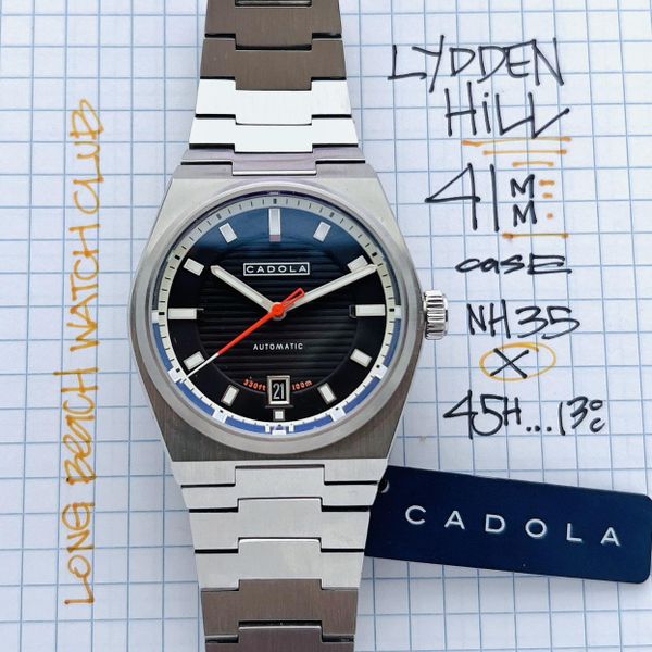 [WTS] Cadola Lydden Hill Automatic Piston Black Dial ref #C…