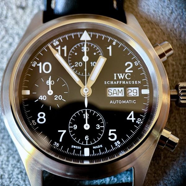 IWC Pilot Fliegerchronograph IW3706-001, Full Set, neuer IW…