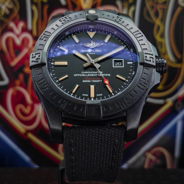 [WTS] Breitling Avenger Blackbird Box Papers 48 V17310