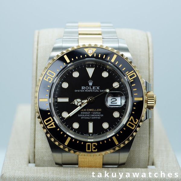 FSOT: Rolex 126603 SEA-DWELLER 18K YELLOW GOLD STAINLESS ST…
