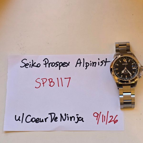 [WTS] Seiko Prospex Alpinist SPB117