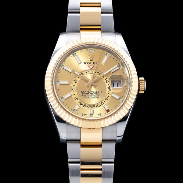 FS: Rolex Sky-Dweller 326933 Champagne Dial Yellow Rolesor