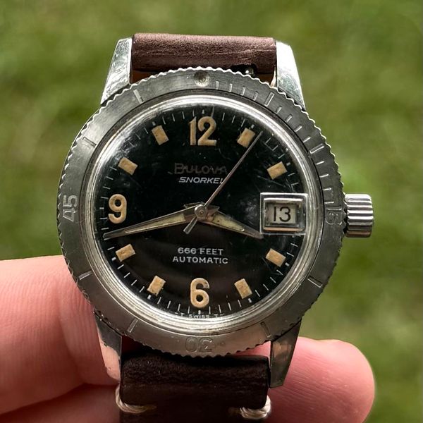 [WTS] Circa 1960s Bulova Snorkel "Devil Diver" - $666