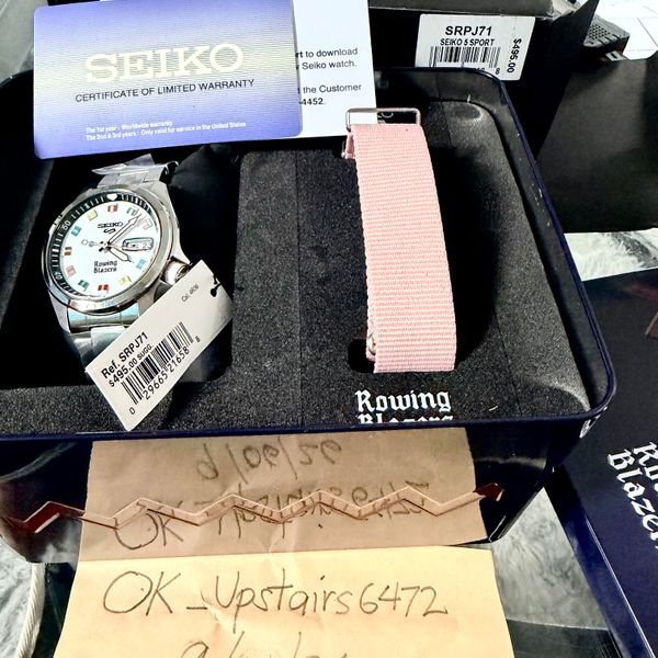 [wts] Seiko Rowing Blazers LE, New with tags, SRPJ71