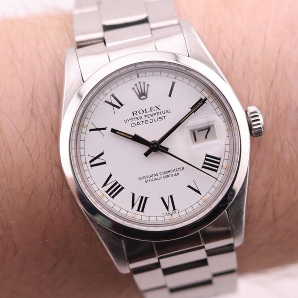 [WTS] 1979 Rolex Datejust 16000 Buckley Dial White Dial