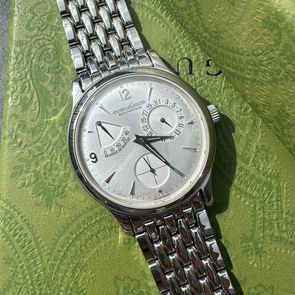 FS:Jaeger-LeCoultre Master Control Réserve de Marche Silver…
