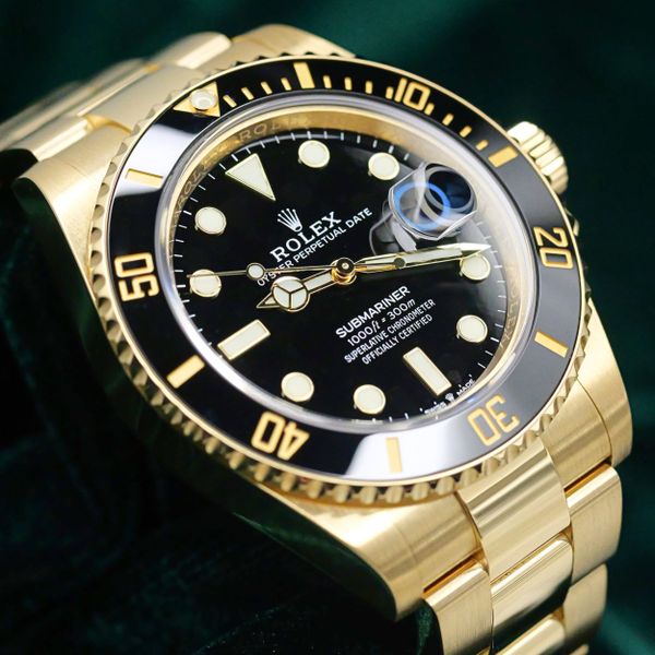 FSOT: Rolex Submariner Date Black Dial Black Bezel Oyster B…