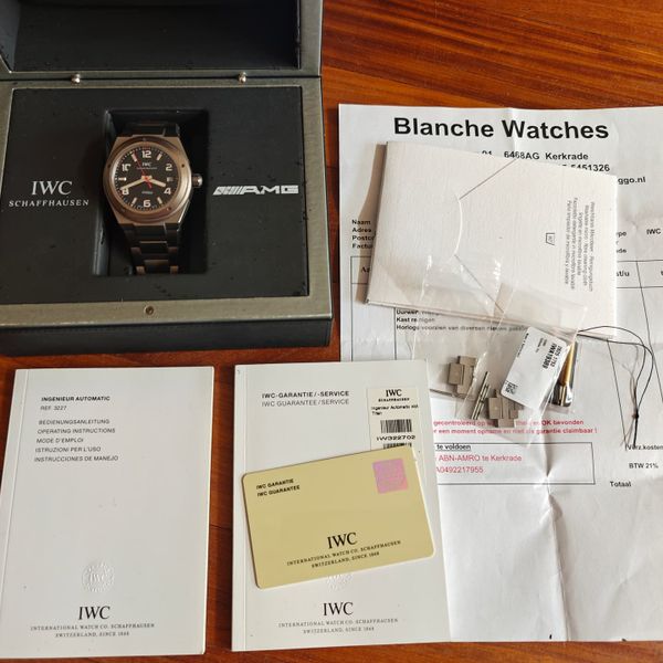 IWC Ingenieur AMG 3227, Titanium (budget Ingenieur :))
