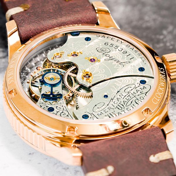 [WTS] 40 mm Waltham from 1897, solid bronze case