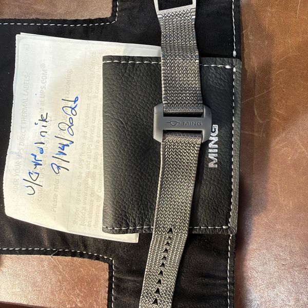 [WTS] MING Polymesh Straight - 20mm Grade 5 Titanium Bracel…