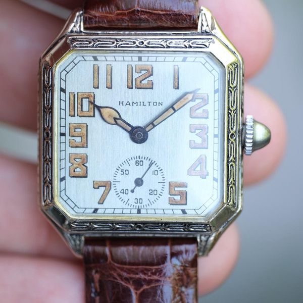 [WTS] Art Deco Hamilton w/ KILLER Filigreed Case - Sweet Es…