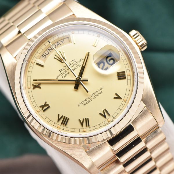 [WTS] 1979 Rolex Day-Date President 36mm 18K Yellow Gold Le…