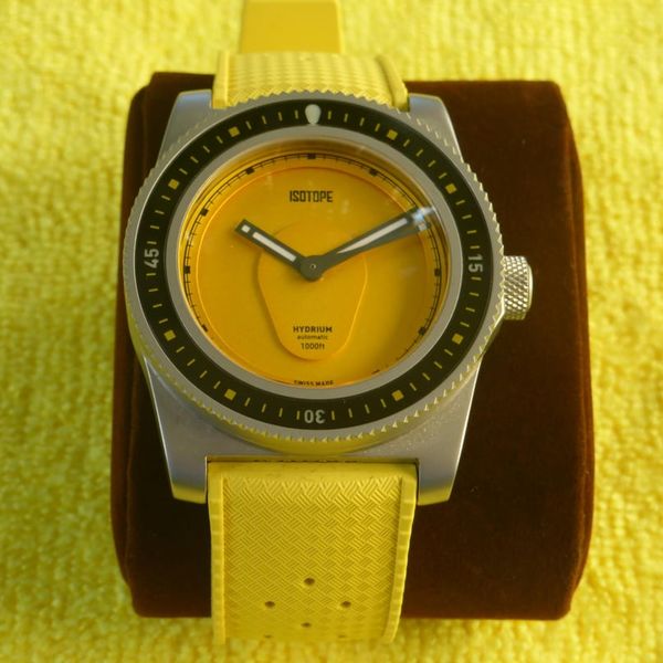 [WTS] Isotope Hydrium Yellow Dial Automatic Dive Watch, Mic…