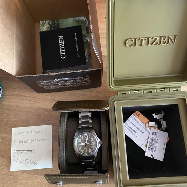 [WTS] Citizen Huckberry Promaster Tough