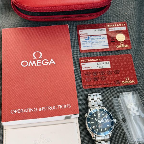 [WTS] 2009 Omega Seamaster Professional 300M Ref. 2221.80.0…