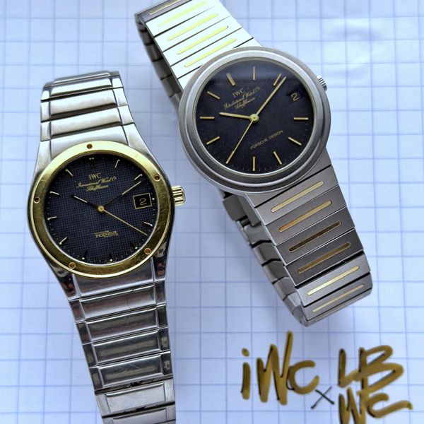 [WTS] IWC Ingenieur & IWC Porsche Design