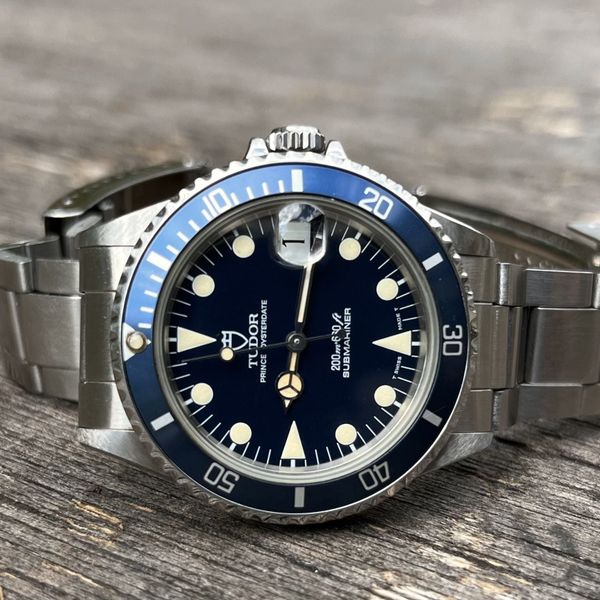 Tudor Submariner blå 75090
