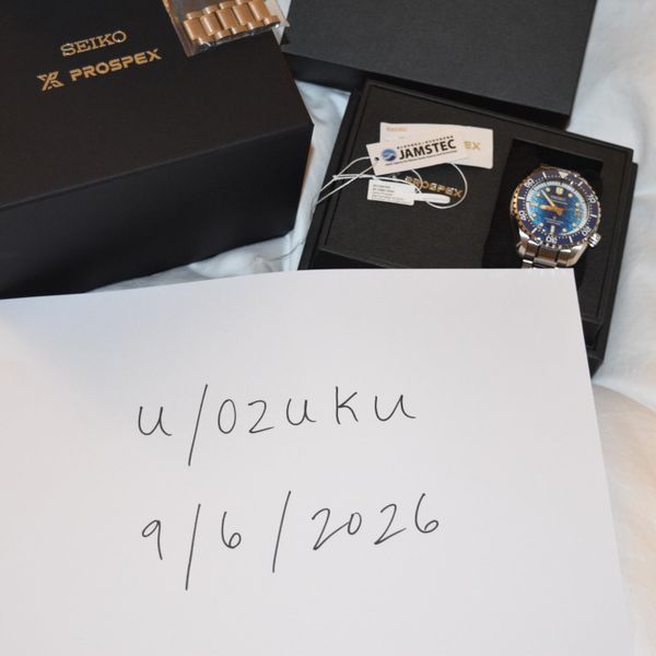 [WTS] Seiko Marinemaster HBF002 JAMSTEC Limited Edition