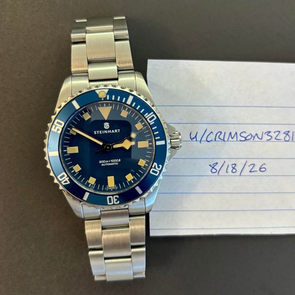 [WTS] Steinhart Ocean 39 Marine Blue - Gnomon Exclusive Div…