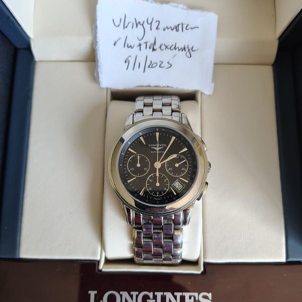 [WTS] Longines Flagship 39mm Chrono $975 USD shipped in the…
