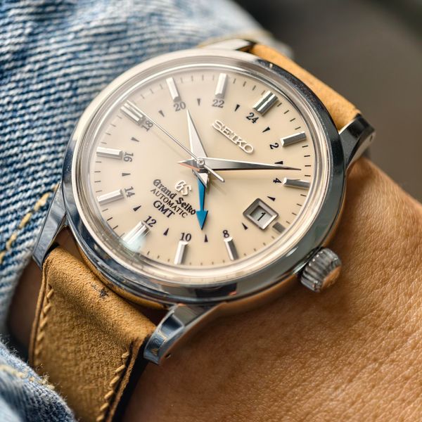 [WTS] Grand Seiko SBGM003 GMT “Ivory Dial” | Double-Signed …