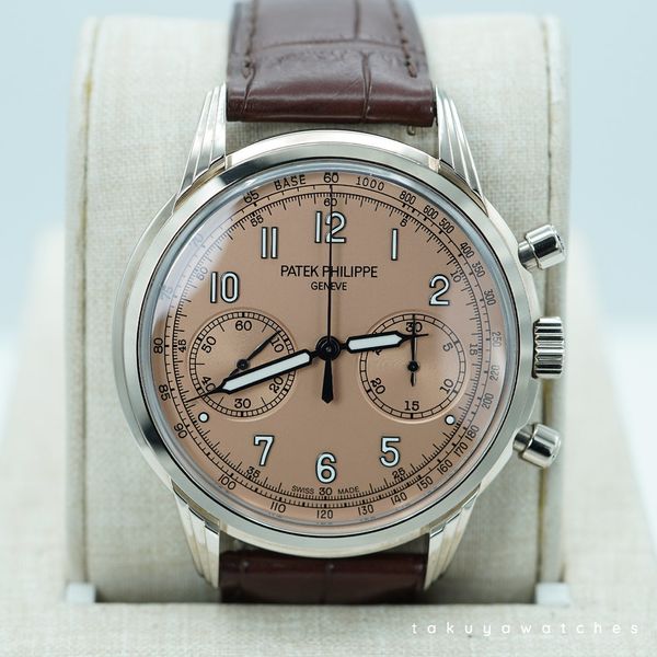 FSOT: Patek PHILIPPE 5172G CHRONOGRAPH 18K WHITE GOLD SALMO…