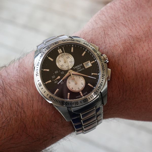 [WTS] Tissot Couturier Automatic Chronograph 42mm – Black D…