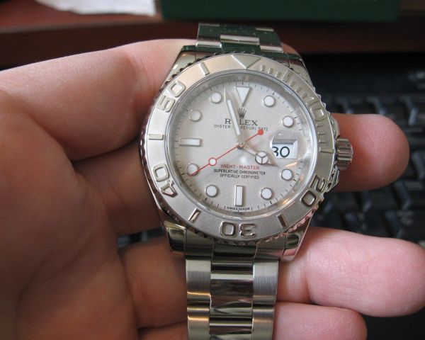 FS: ROLEX SS/Platinum Yacht Master 116622