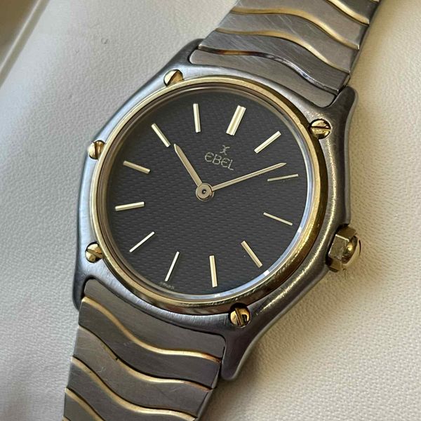 [WTS] Ladies Ebel Classic Wave Ref. 181908 in Steel & 18K G…