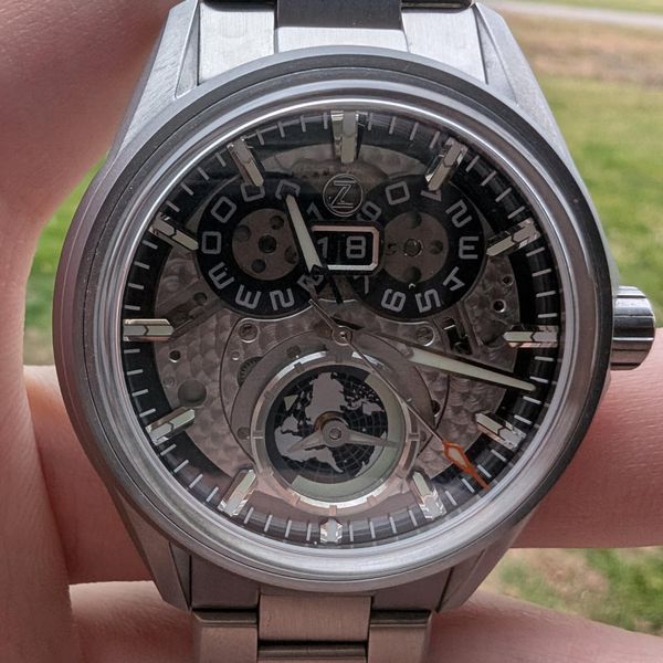 [WTS] Zelos Spaerfish Dual Time Ti 'Spark' ($1550)