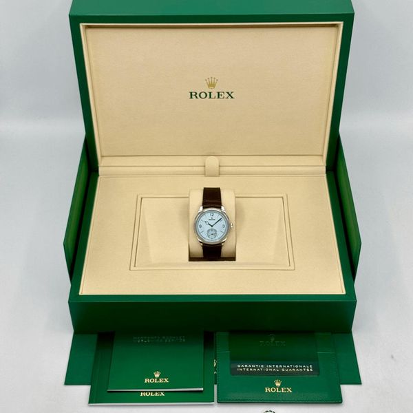 [WTS] NEW 2025 Rolex 1908 39mm 52506 Platinum Ice Blue Dial…