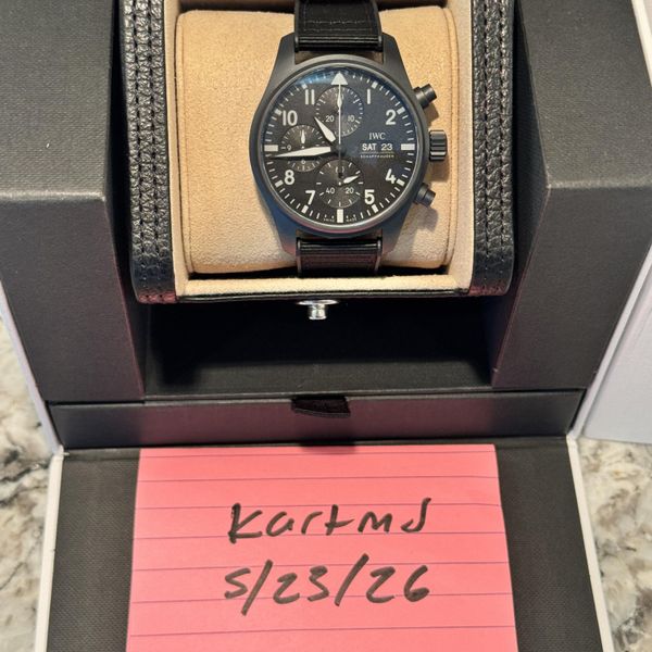 [WTS] IWC Pilot Ceratanium IW388106
