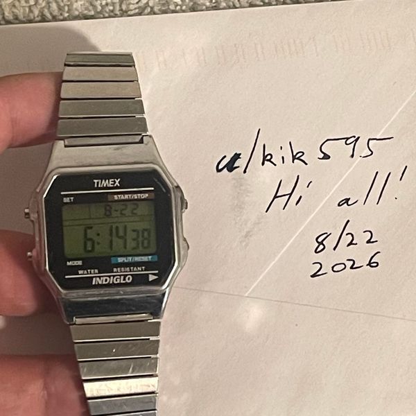 [WTS] A genuinely retro original Timex T80 $25 shipped CONUS