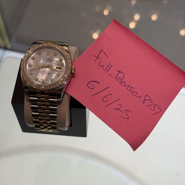 [WTS] 2017 Rolex Datejust 36mm 18K Yellow Gold & Steel Fact…