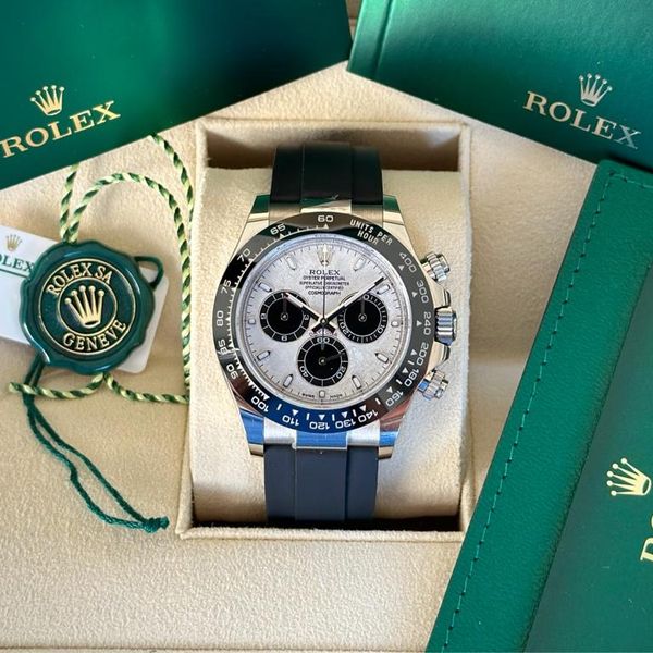 2022 Rolex Daytona | 116519LN Meteorite Dial on OF - Full S…