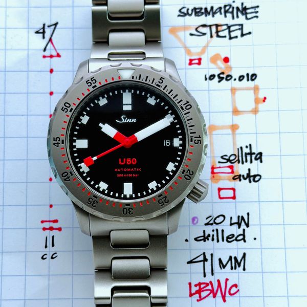 [WTS] Sinn U50 Diver ref. 1050.010