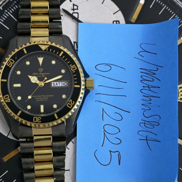 [WTS] Jules Jurgensen Sea Diver Vintage 7371 Two Tone Men D…