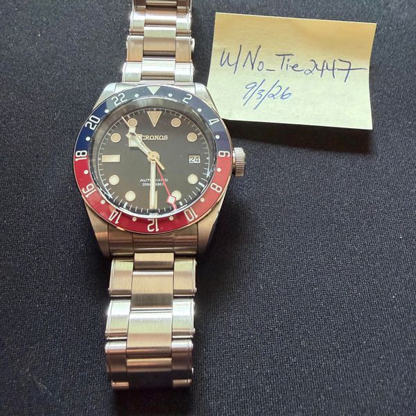 [WTS] (Cronos) 41mm 2door BB homage Pepsi GMT. Like New. Fu…