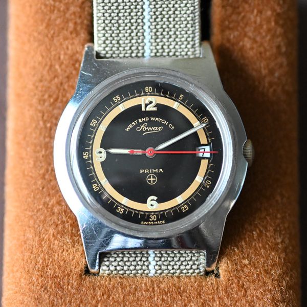 37mm military style West End Sowar Prima from the 1970s