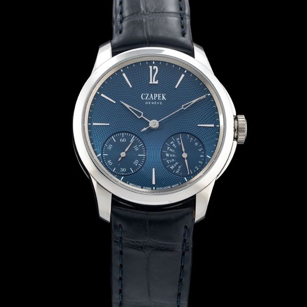 FS: Czapek Quai Des Bergues Aqua Blue S