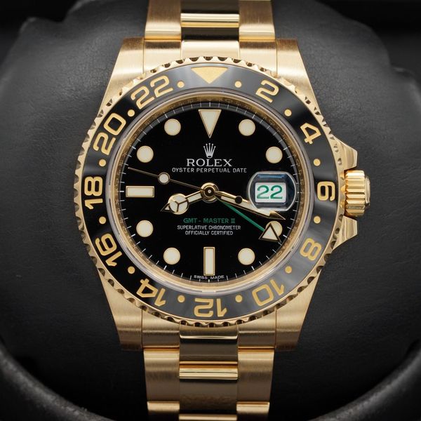 FSOT: Rolex GMT Master II "2014 - Classic" - 116718LN - Bla…
