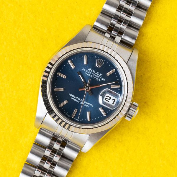 [WTS] 1999 Rolex Ladies Datejust 79174 Blue Stick Dial
