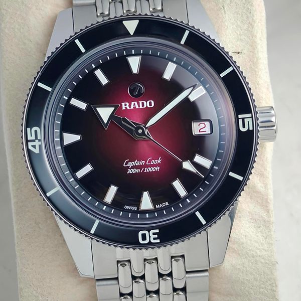[WTS] PRICE DROP Rado Captain Cook Burgundy 39mm R32223408 …