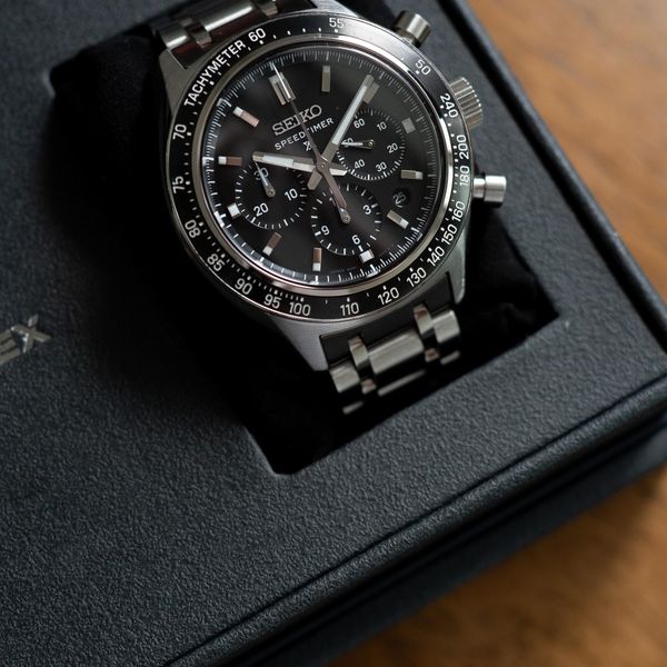 [WTS] LNIB Seiko Speedtimer SRQ055J1 Automatic Chronograph …