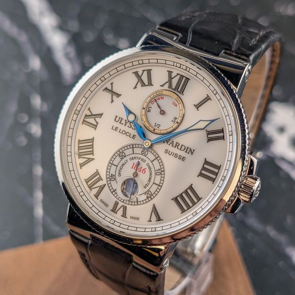 [WTS] Ulysse Nardin Marine Chronometer 43mm White Enamel Di…